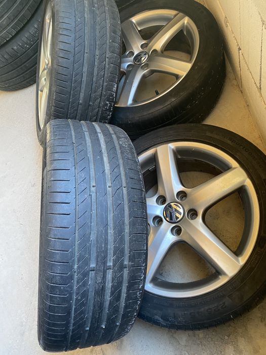 Jante R17 Originale Vw Anvelope Continental 235/45 Vara