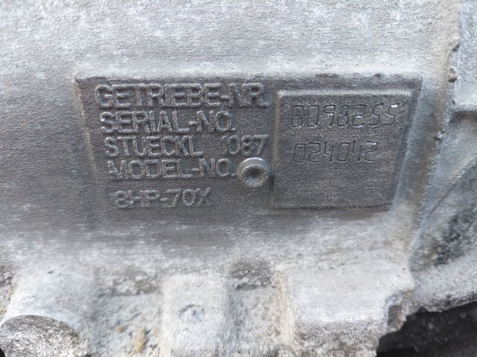 Cutie viteza bmw 8hp70x