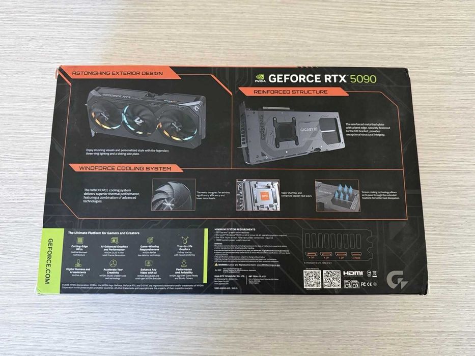 Geforce RTX 5090 32 Gb
