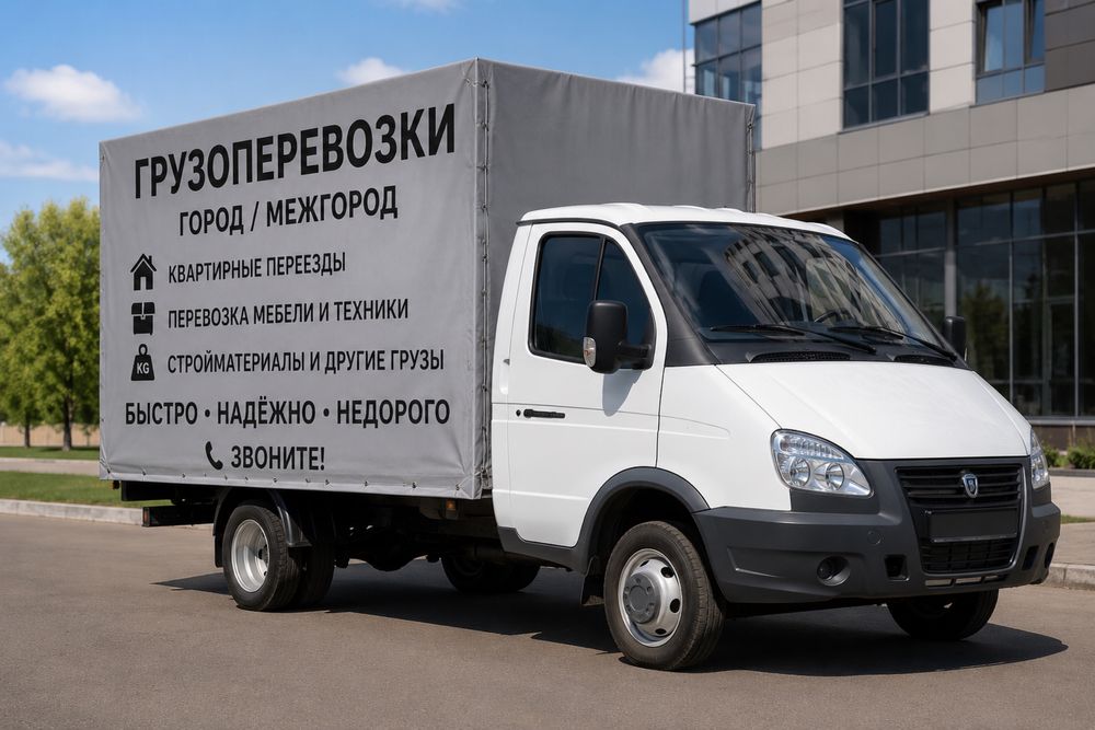 Газель 4/20 грузоперевозки