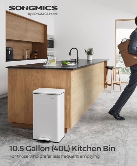 Кухненски кош за боклук 40L с плавно затваряне
