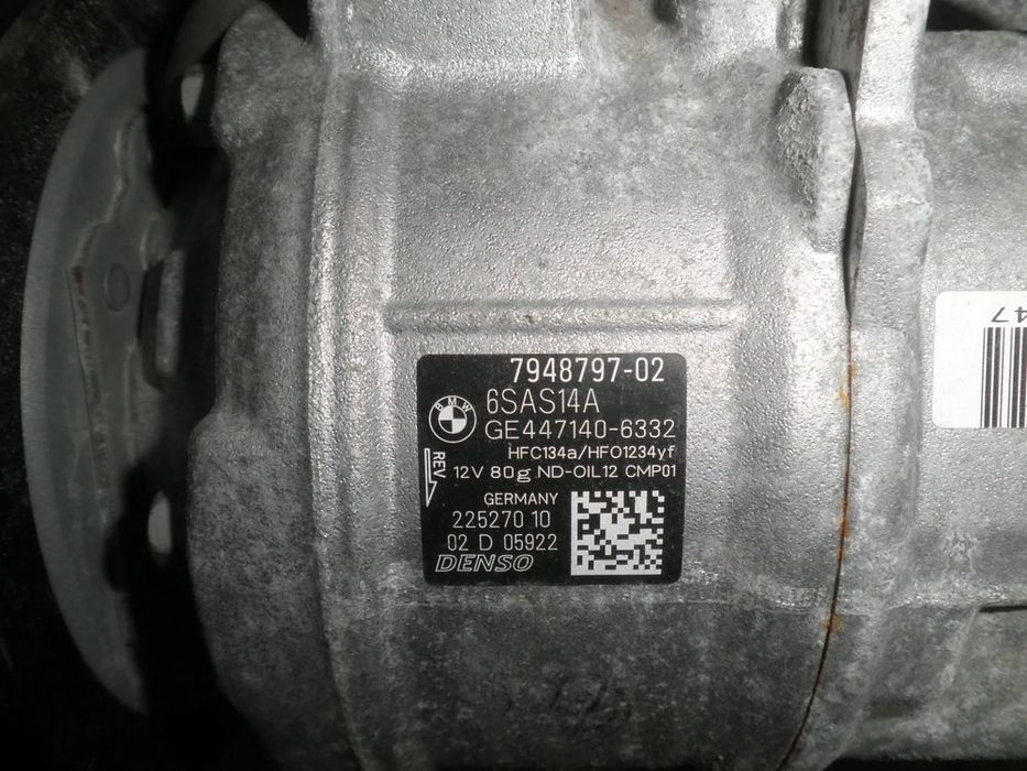 compresor ac bmw seria 2 f44 , seria 1 f40, x1 f48, 1.5 b 7948797