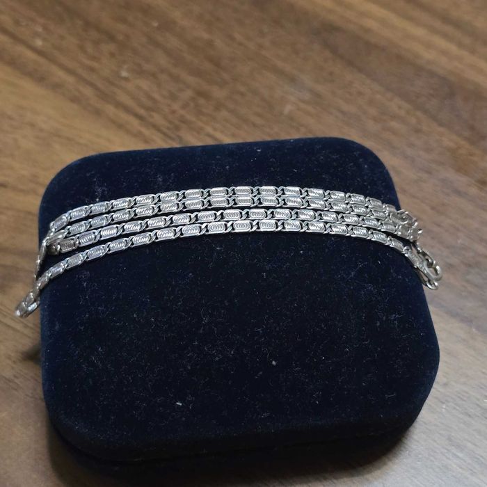 Сребърно синджирче 40 см