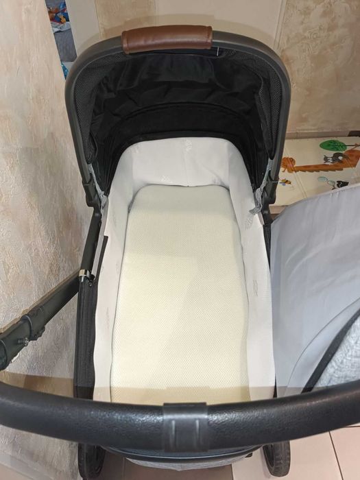 CANGAROO Комбинирана количка 3в1 EMPIRE Сива