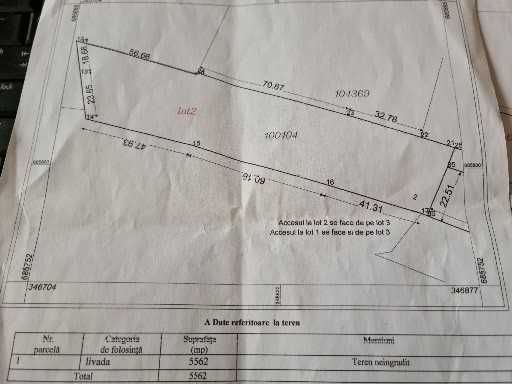 30 de ari , intravilan cu livada , viile satu mare