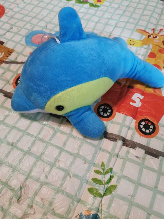 Бебе плюшен делфин