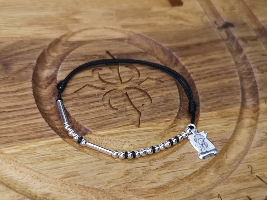 925 сребърни гривни с тайно послание в морзов код