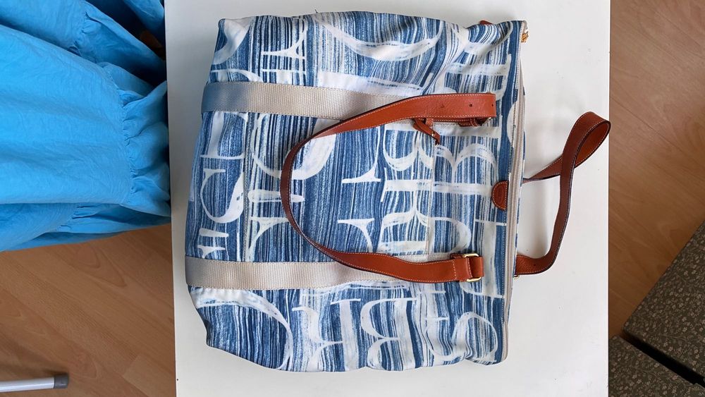Bric’s текстилна голяма чанта за пътуване/спорт/шопинг и малка чанта crossbody