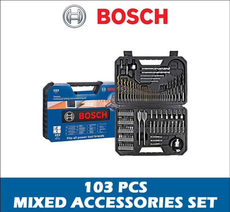 Комплект битове и свредла Bosch V-Line Titanium 103 части