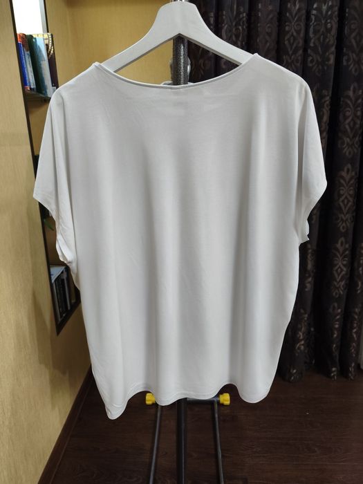 Удлиненная футболка Uniqlo AIRism (оверсайз)