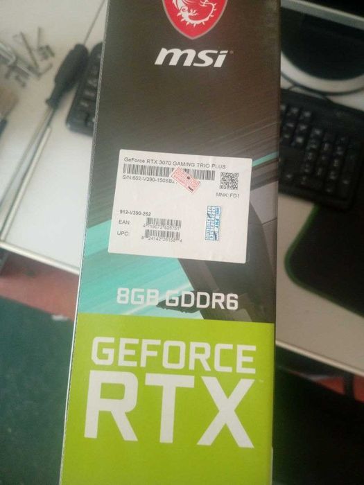 Видеокарта GeForce RTX™ 3070 GAMING X TRIO