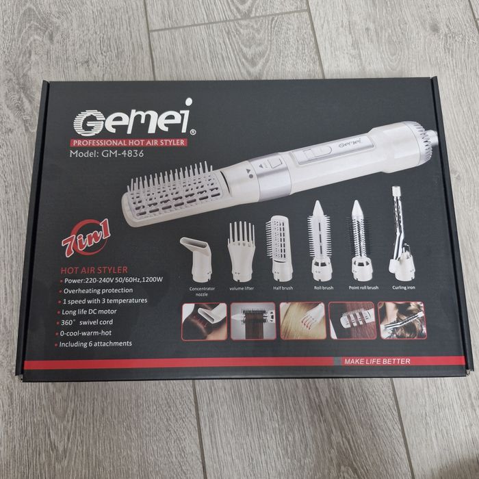 Фен плойка для волос