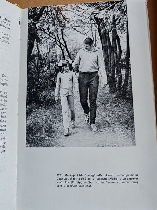 Carte Nadia  apărută in prima ediție 18.01.1977