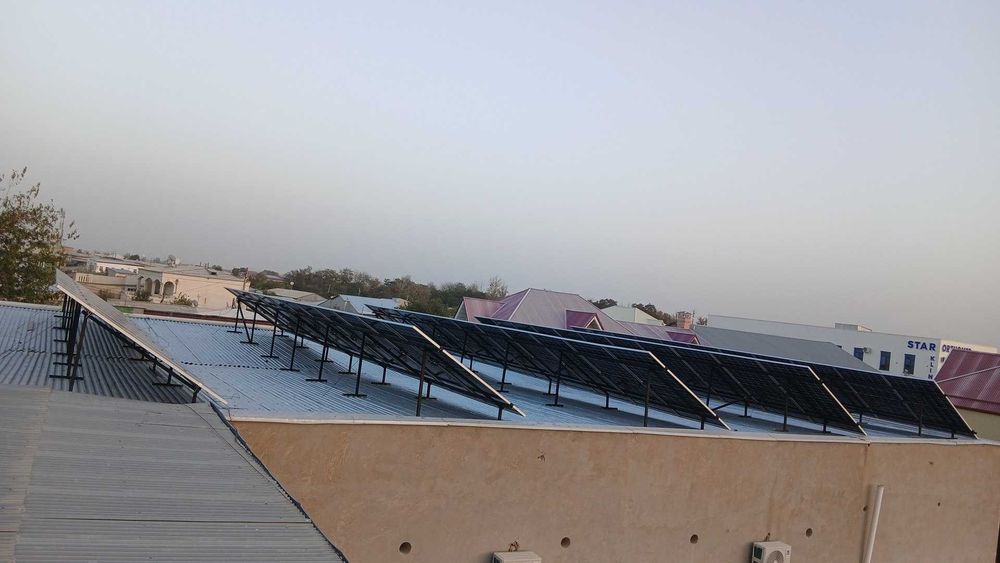 Quyosh panellari o‘rnatish xizmati sifatli xizmat