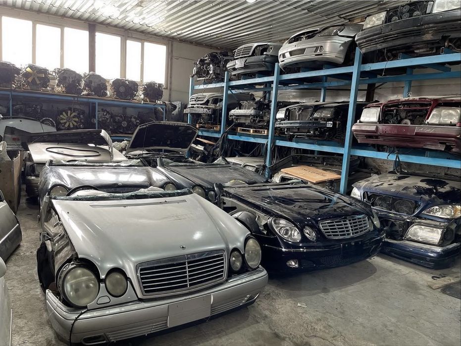 W210 лупарик разбор m104 m112 m111 двигтаеля автомат каробки разбор