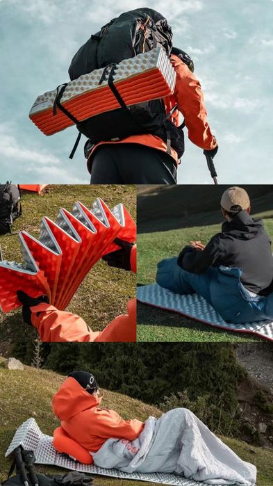 Каремат походный Mobi Garden, R-value 2.6 (190×60×2.6 см)