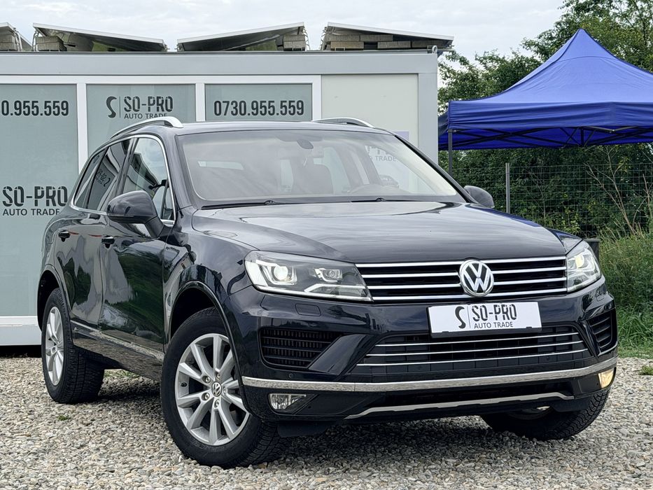 Volkswagen Touareg Facelfit 2016 3.0TDI Euro 6 Automat/RATE DOAR CU BULETINUL/AVANS 0/GARANTIE 12 LUNI/LIVRARE GRATUITA