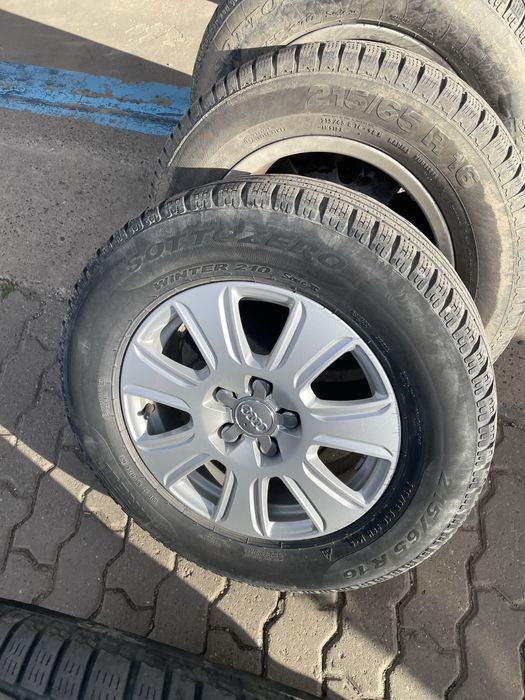 Jante Audi Q3  cu cauciucuri de iarna!