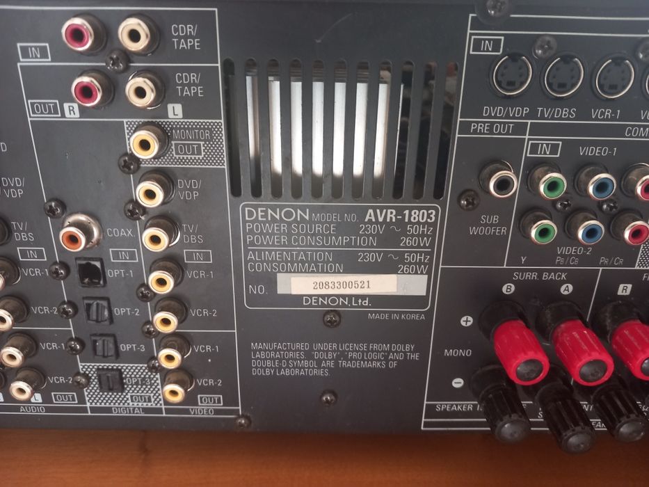 Denon AVR 1803  (6.1)