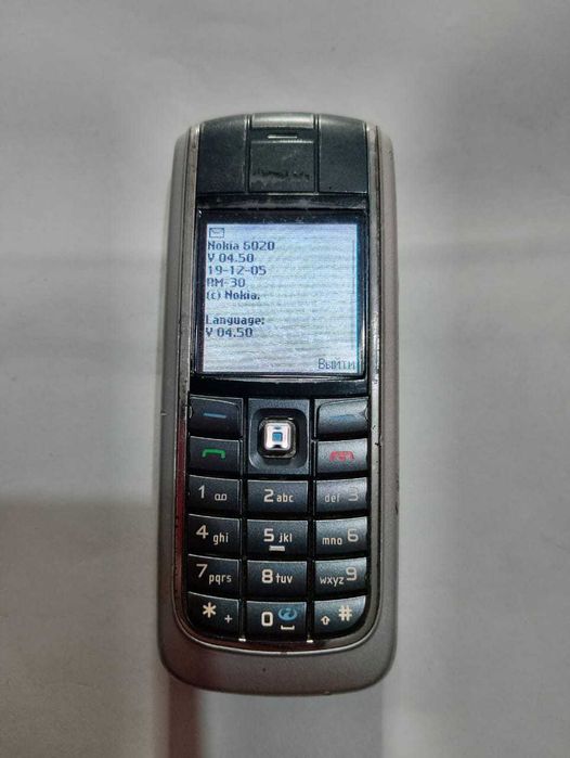 Nokia 6020, телефон, кнопочный, ретро