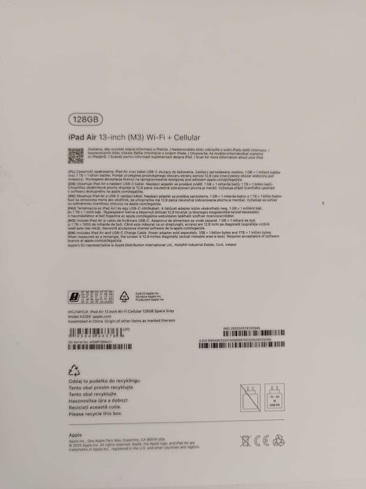 Ipad air 13 , 128 gb