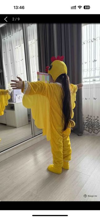 Костюм цыплёнка на 5-7 лет