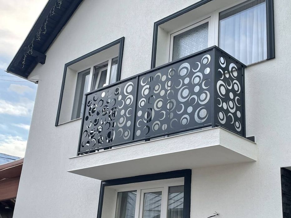 Balcoane din tabla decupata CNC