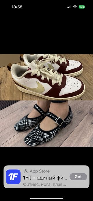 Женс. балетки & кроссовки Nike оригинал