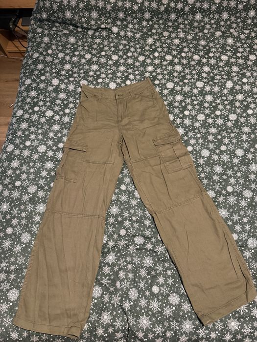 Дамски дънки с широк крачол