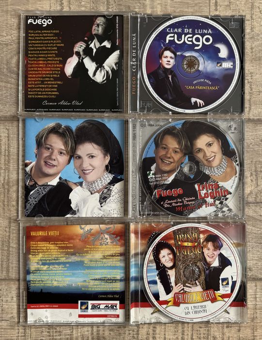 Lot 9 cd-uri muzica romaneasca - Fuego