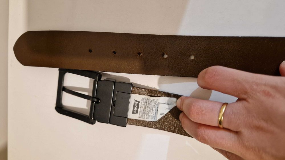 Curea piele Levi's 90/36 made in Ro