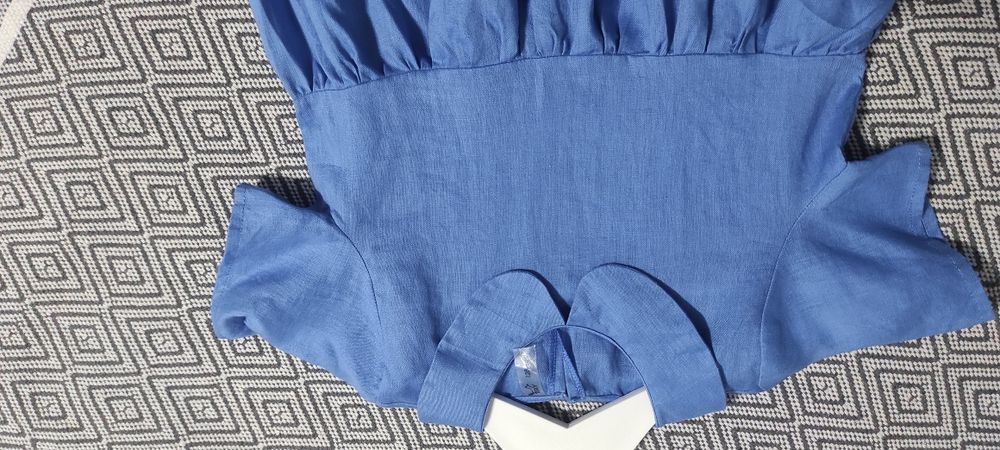 Платье изо льна , рост 128-134