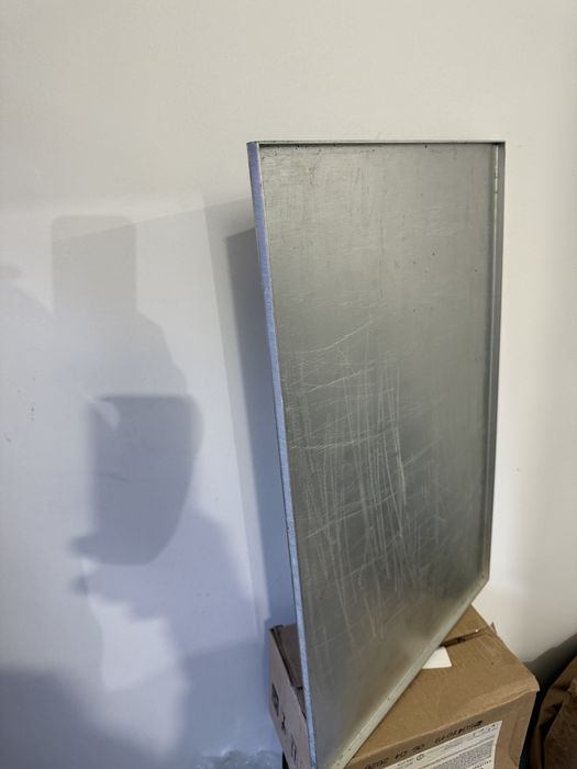 Tava aluminiu patiserie : 600x400x100 mm , grosime 1.2