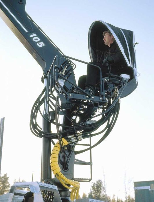 Prelata scaun macara forestiera Epsilon Palfinger Loglift Jonsered