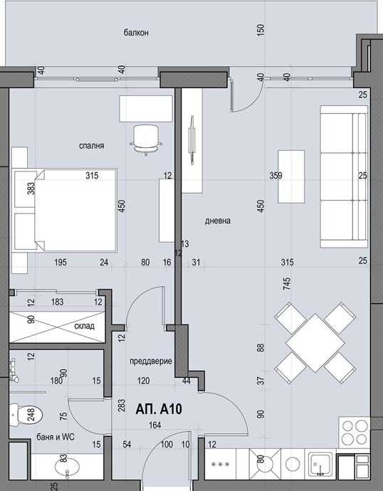 Продава се Двустаен апартамент в София, Красно село - 80 кв.м за 2123 €/кв.м - Снимка #3