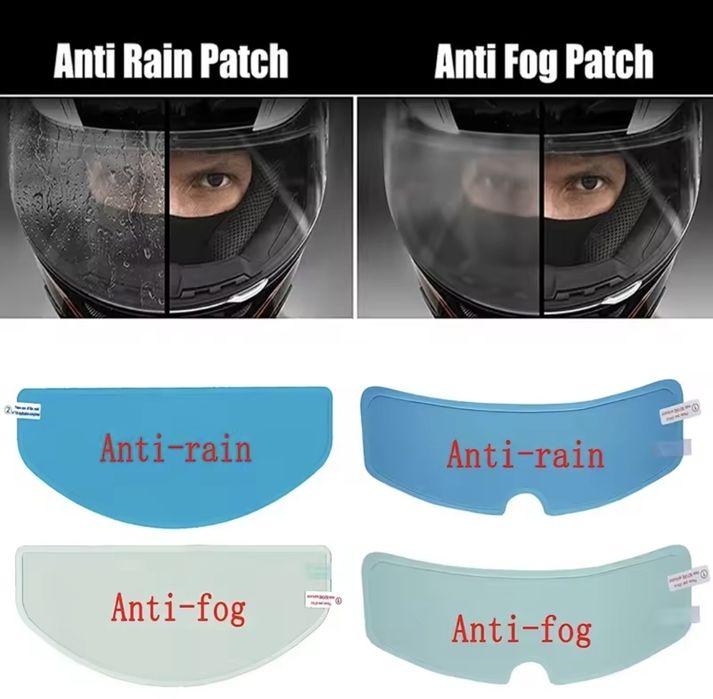 Folie casca moto  anti aburire sau anti ploaie