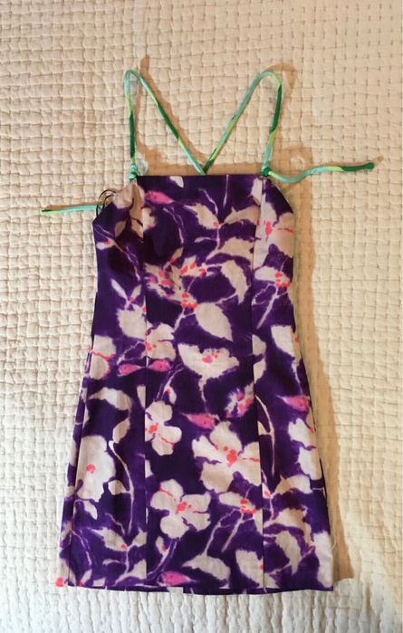 Rochie Zara din in si vascoza