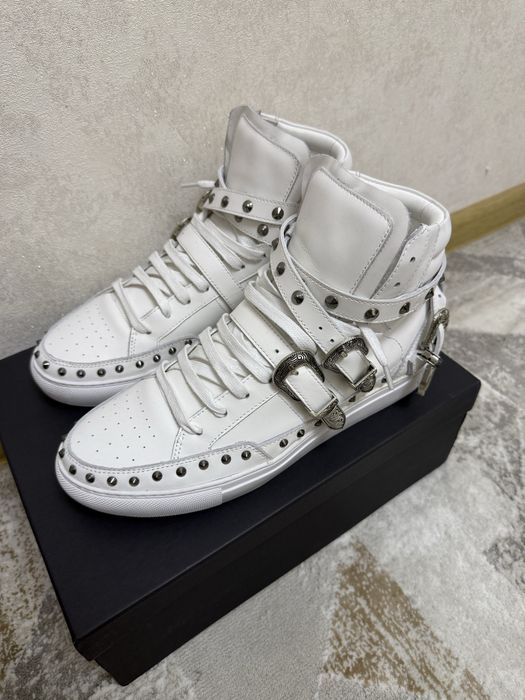 высокие кеды saint laurent type