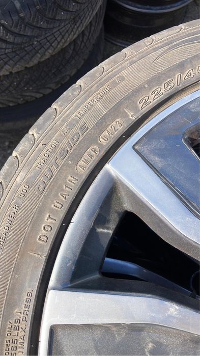 Jante/ Roti cu anvelope ca noi de vara Renault kadjar R19