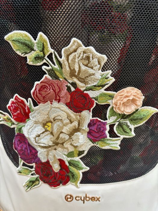 Carucior sport pentru copii Cybex Mios Spring Blossom, cadru Rose Gold