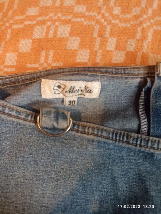 Женская джинсовая юбка 30размер