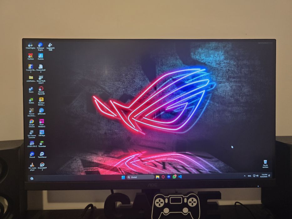 Set-up gaming profesional