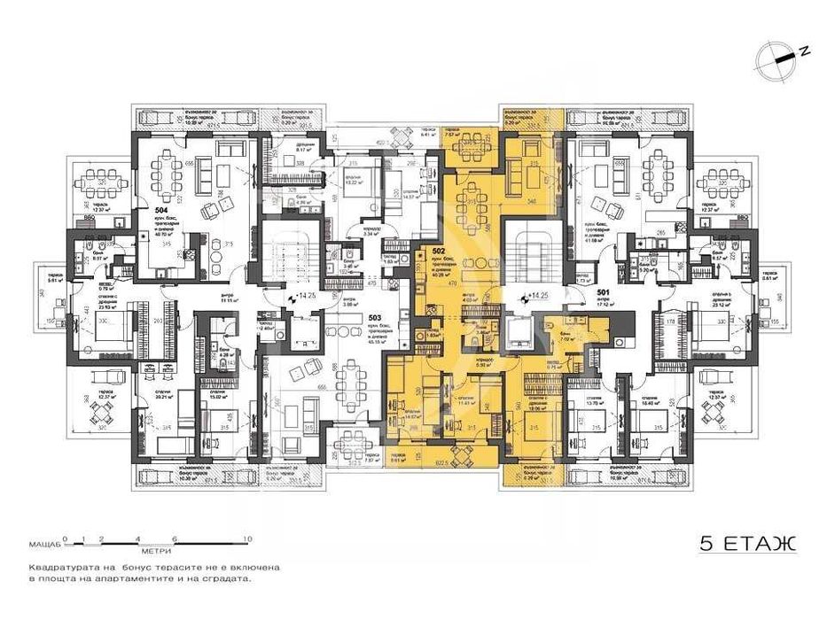 Продава се Четиристаен апартамент в София, Малинова долина - 168 кв.м за 1802 €/кв.м - Снимка #2