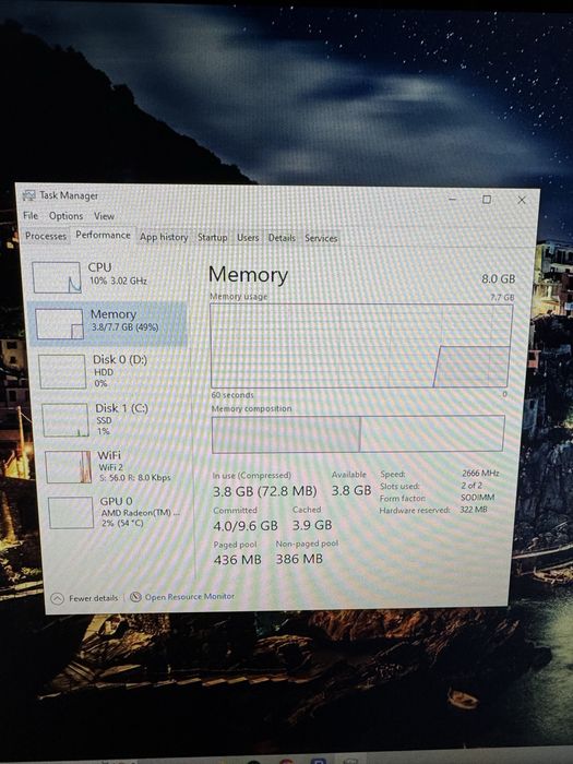 Calculator PC Desktop integrat Lenovo IdeaCentre AllInOne stare super