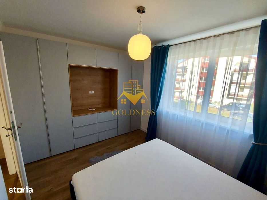 2 camere open space, Modern, Parcare, Totul Nou, Cetatii, Floresti