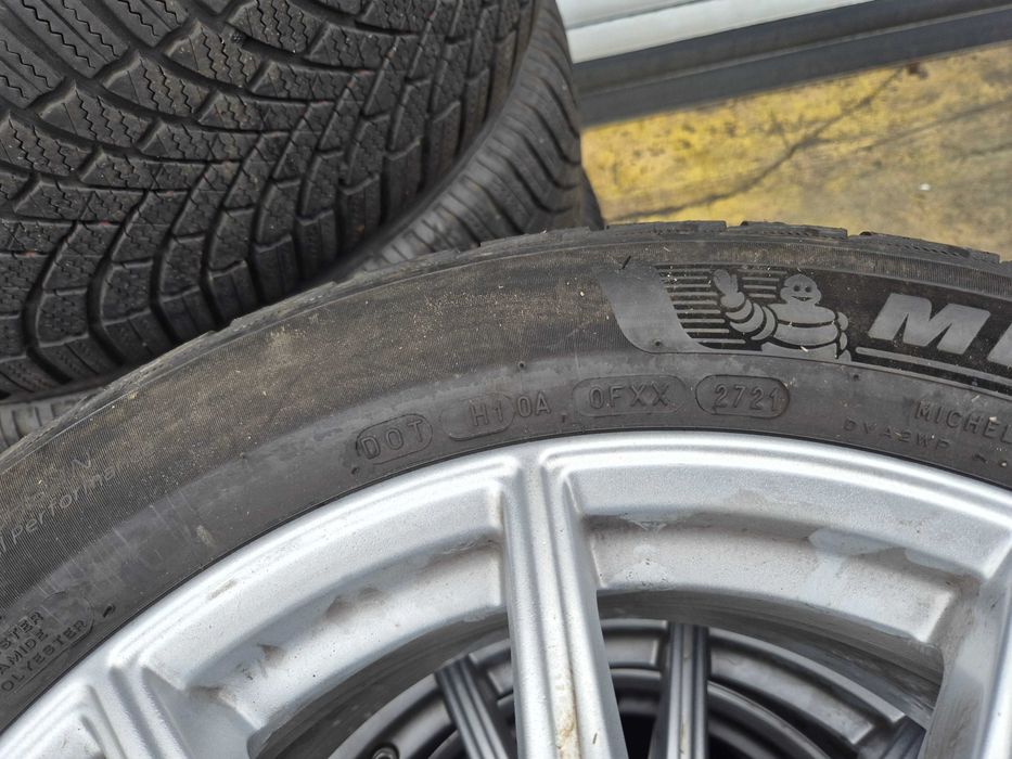 4 Anvelope IARNA - 225/50/17 - MICHELIN 5 - CA UNELE NOI - DOT 2021