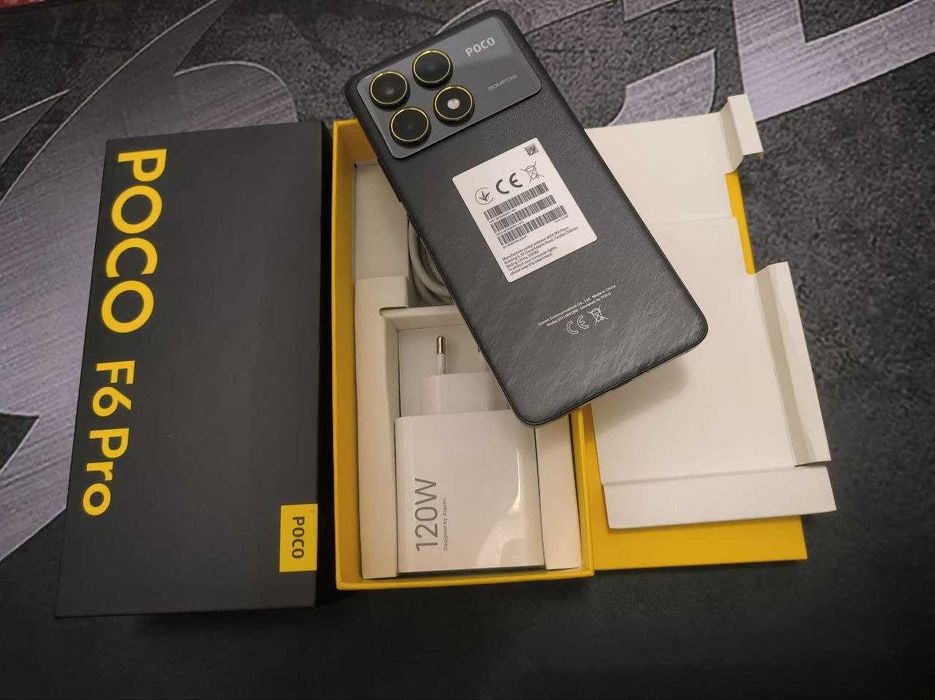 POCO F6 PRO 12/512gb idealni