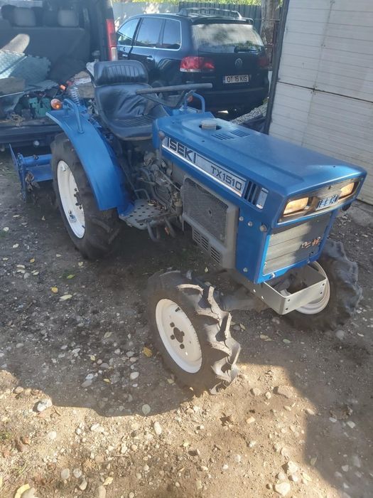 Tractor ISEKI TX1510 4x4 de 15cp cu freza si plug