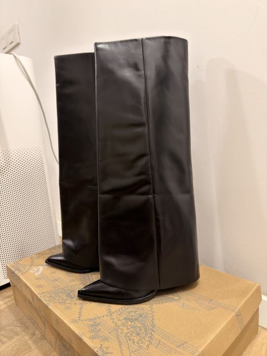 Cizme virale din piele naturala