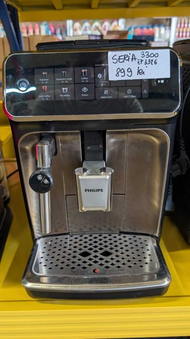 Espressor automat Philips EP3326/90 seria 3300, sistem clasic de spumare, 5 tipuri de bauturi - RESIGILAT